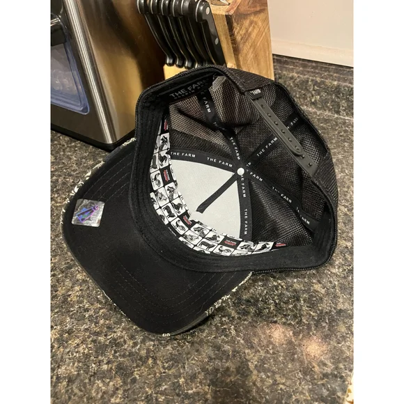 Goorin Bros The Farm Animal Trucker PAISLEY Collection DEADLY BLACK SCORPION NEW - Picture 6 of 9